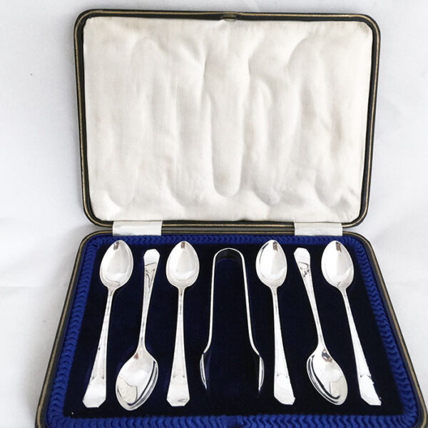 Cased TEA SPOONS - Image 5