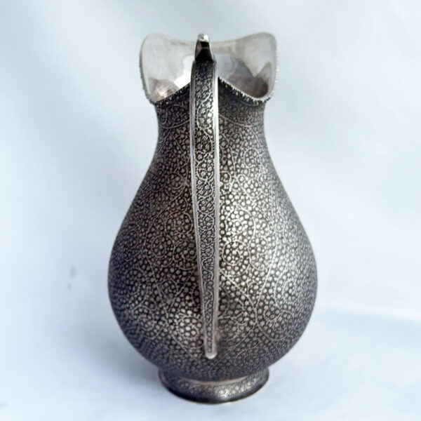 KASHMIRI SILVER PRESENTATION JUG - Image 2