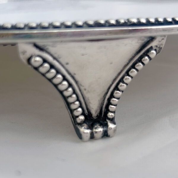GEORGIAN SILVER SALVER - Image 4