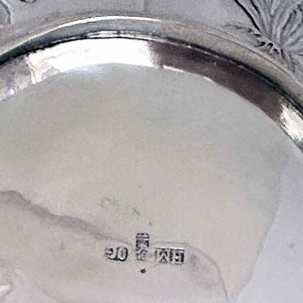 CHINESE EXPORT SILVER KETTLE - Image 5