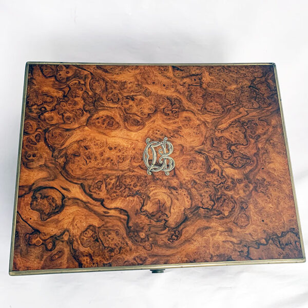 BURL WOOD VANITY CASE - Image 9