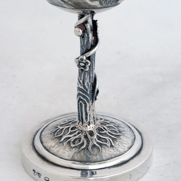 CHINESE EXPORT SILVER GOBLET - Image 5