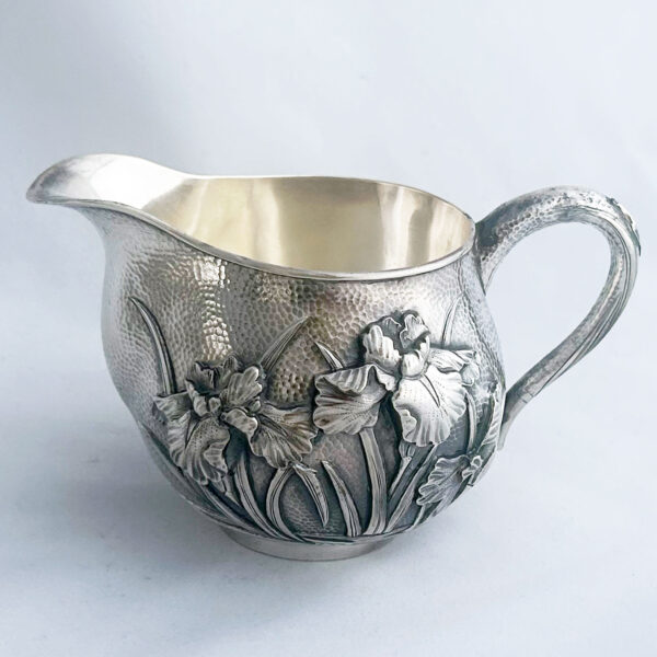 JAPANESE EXPORT SILVER TEA SET - Image 2
