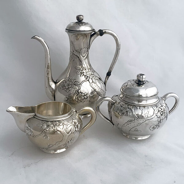 JAPANESE EXPORT SILVER SET - Image 2