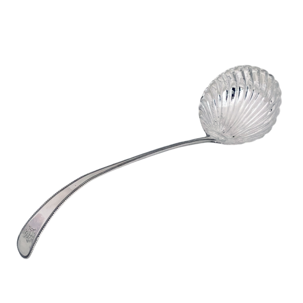 GEORGIAN SILVER SOUP LADLE