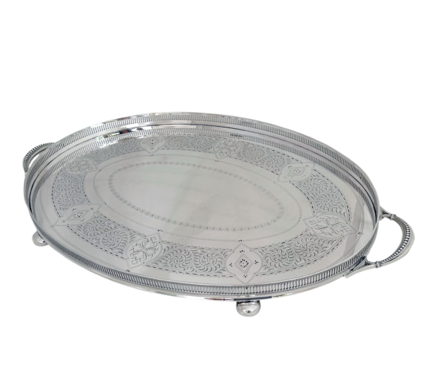 ENGLISH SILVER TRAY