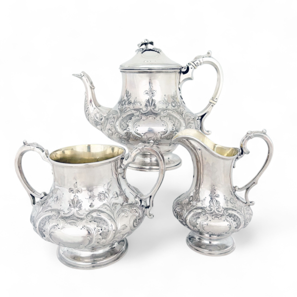 ENGLISH SILVER TEA SET