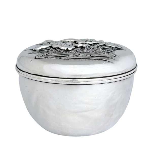 JAPANESE EXPORT SILVER BOX