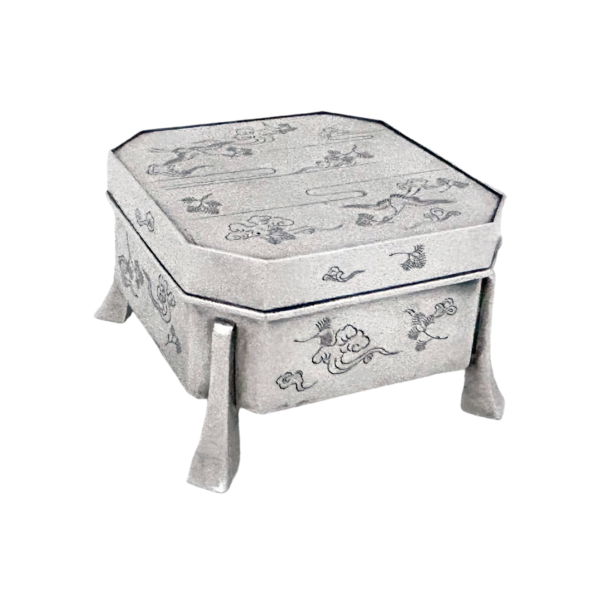 JAPANESE EXPORT SILVER BOX