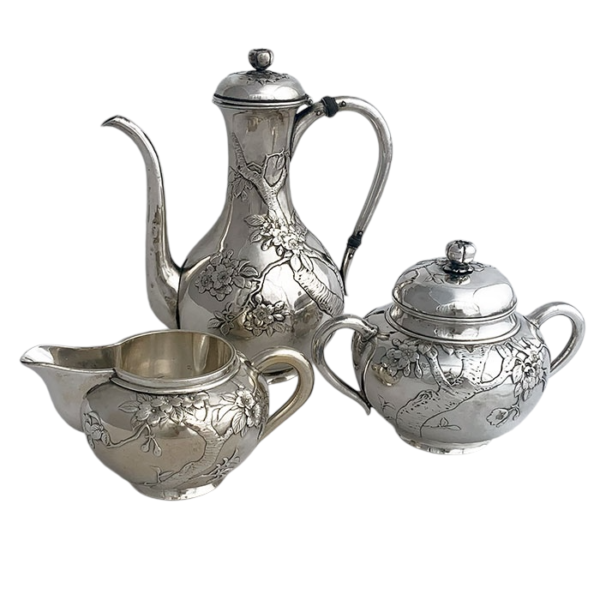 JAPANESE EXPORT SILVER SET